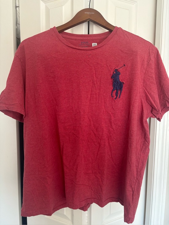 Polo Ralph Lauren Other - Polo Ralph Lauren Men's Big Pony Jersey T-Shirt Heather Red Size Large L